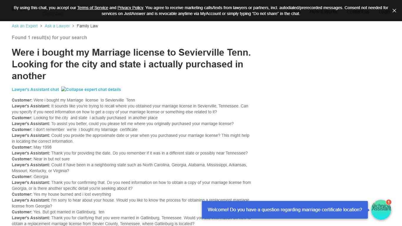 How to Replace a Lost Marriage License in Tennessee